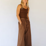 Flow Trouser // Cocoa