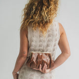 Alice Clutch // Chestnut Antique