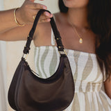 Clara Mini Shoulder // Chocolate