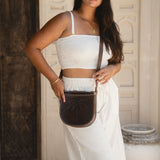 Palms Crossbody // Vintage Brown