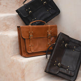 Day Satchel // Chestnut Antq