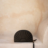 Soleil Clutch // Textured Noir