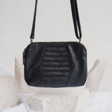 Woven Tre Bag // Noir Textured