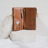 Woven Wallet // Chestnut Antique