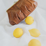 Alice Clutch // Chestnut Antique