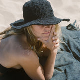 Polly Short Brim Hat // Noir