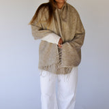 Poncho // Hazelnut