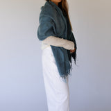 Poncho // Indigo Split