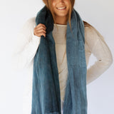 Shawl/Wrap/Scarf // Indigo Split