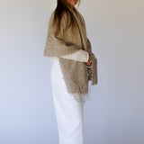 Poncho // Hazelnut
