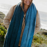 Shawl/Wrap/Scarf // Indigo Split
