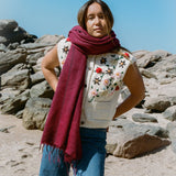 Shawl/Wrap/Scarf // Mulberry