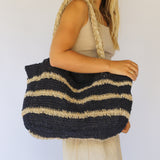 Elle Grande Tote // Drift Stripe
