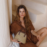 Odette Mini Tote // Textured Hazelnut