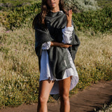 Poncho // Charcoal