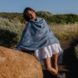 Poncho // Denim