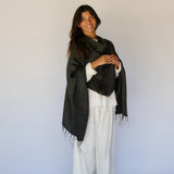Poncho // Charcoal