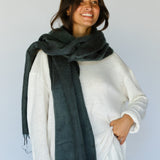Scarf/Shawl // Charcoal