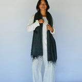 Scarf/Shawl // Charcoal