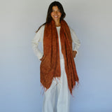 Scarf/Shawl // Terracotta
