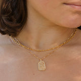 Ride the Wave Necklace // Gold