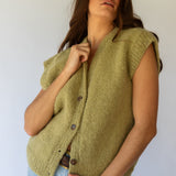 Button Vest  // Harvest Green