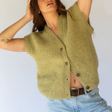 Button Vest  // Harvest Green
