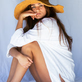 Janis Wide Brim Hat // Turmeric