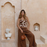 Vera Mini Crossbody // Chestnut Antique
