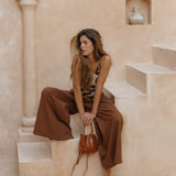 Vera Mini Crossbody // Chestnut Antique