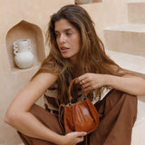 Vera Mini Crossbody // Chestnut Antique