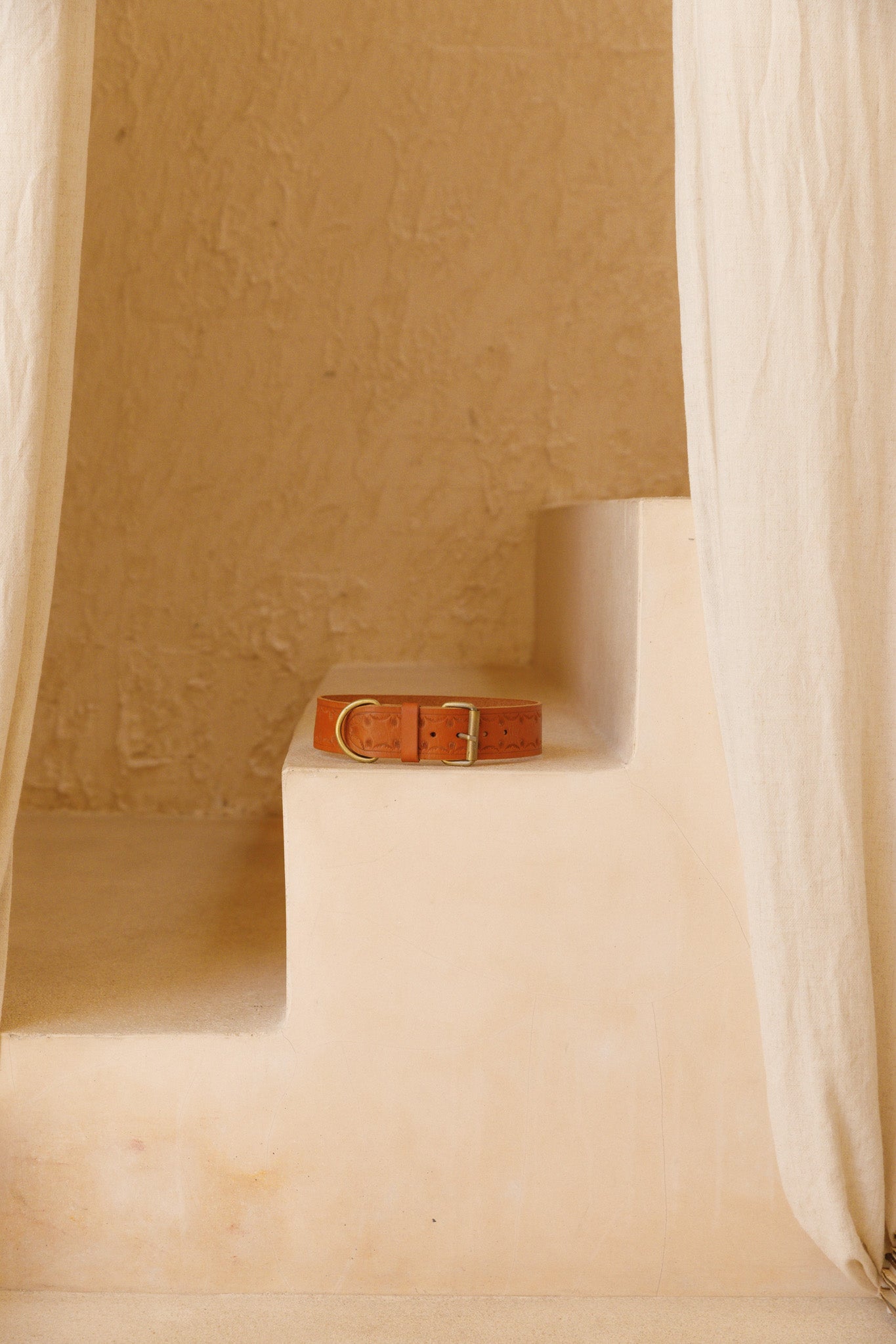 Celine Collar // Vintage Tan