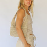 Isla Shoulder Bag  // Natural