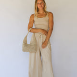 Isla Shoulder Bag  // Natural