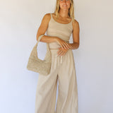Isla Shoulder Bag  // Natural