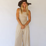 Janis Wide Brim Hat // Cocoa
