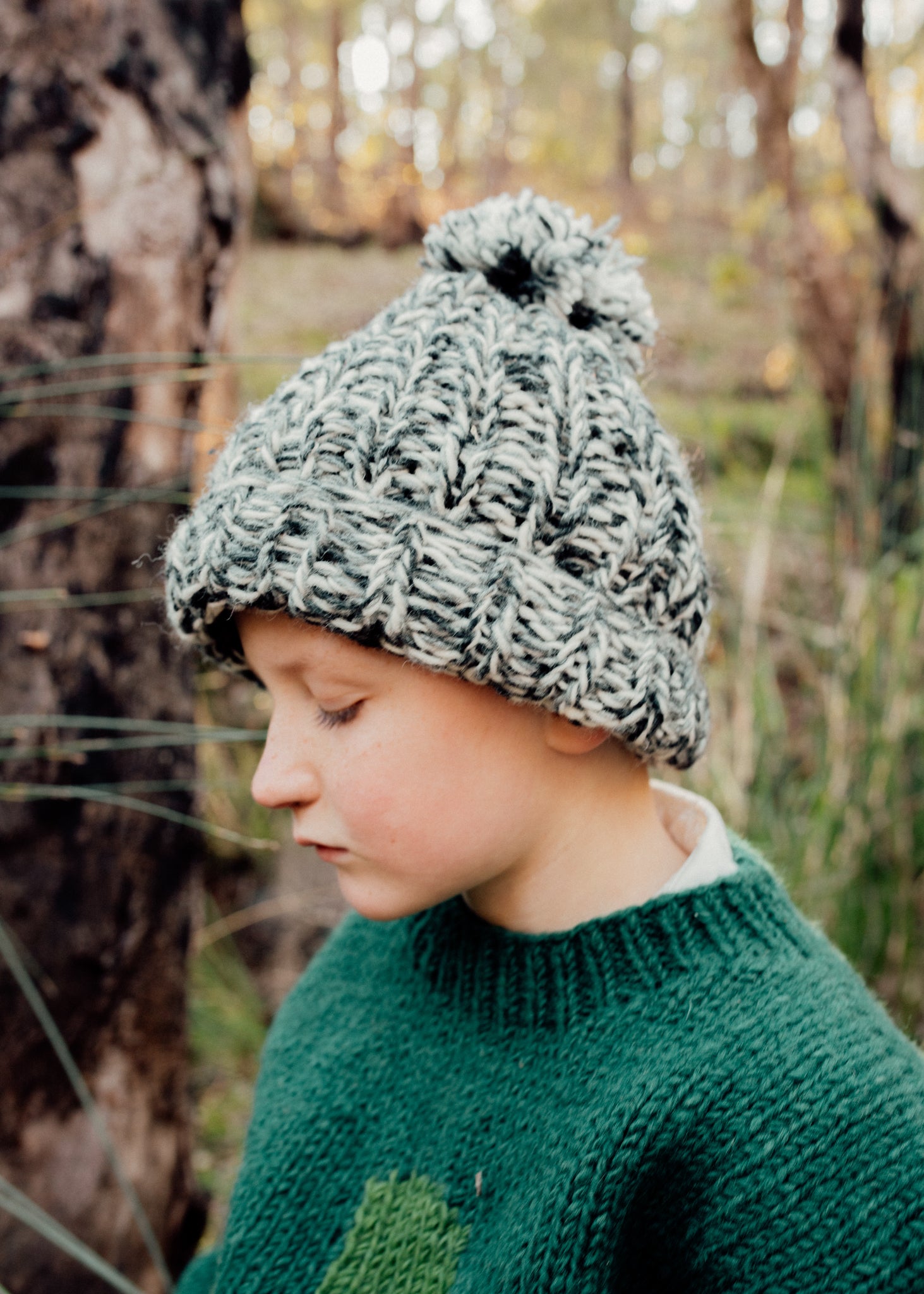 Bulky Yarn Free Knit Hat Patterns For Adults Snowflake Hat Bulky