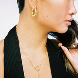 La Muse Necklace // Gold