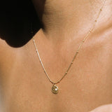 Pearl Necklace // Gold