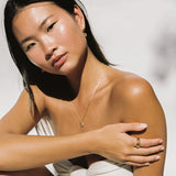 Pearl Necklace // Gold