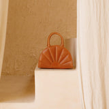Soleil Mini Tote // Chestnut Antique