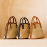 Odette Mini Tote // Chestnut Antique