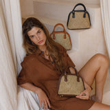 Odette Mini Tote // Chestnut Antique