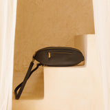 Croissant Crossbody // Textured Noir