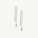 Nautilus Threaders // Sterling Silver