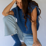 Arosa Socks // Pacific Blue