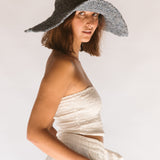 Janis Wide Brim Hat // Denim