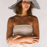 Janis Wide Brim Hat // Denim