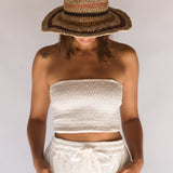Polly Short Brim Hat // Samba
