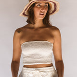 Polly Short Brim Hat // Samba
